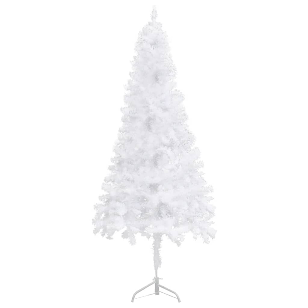 Kunstkerstboom hoek 150 cm PVC wit - AllerleiShop