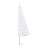 Kunstkerstboom hoek 150 cm PVC wit - AllerleiShop