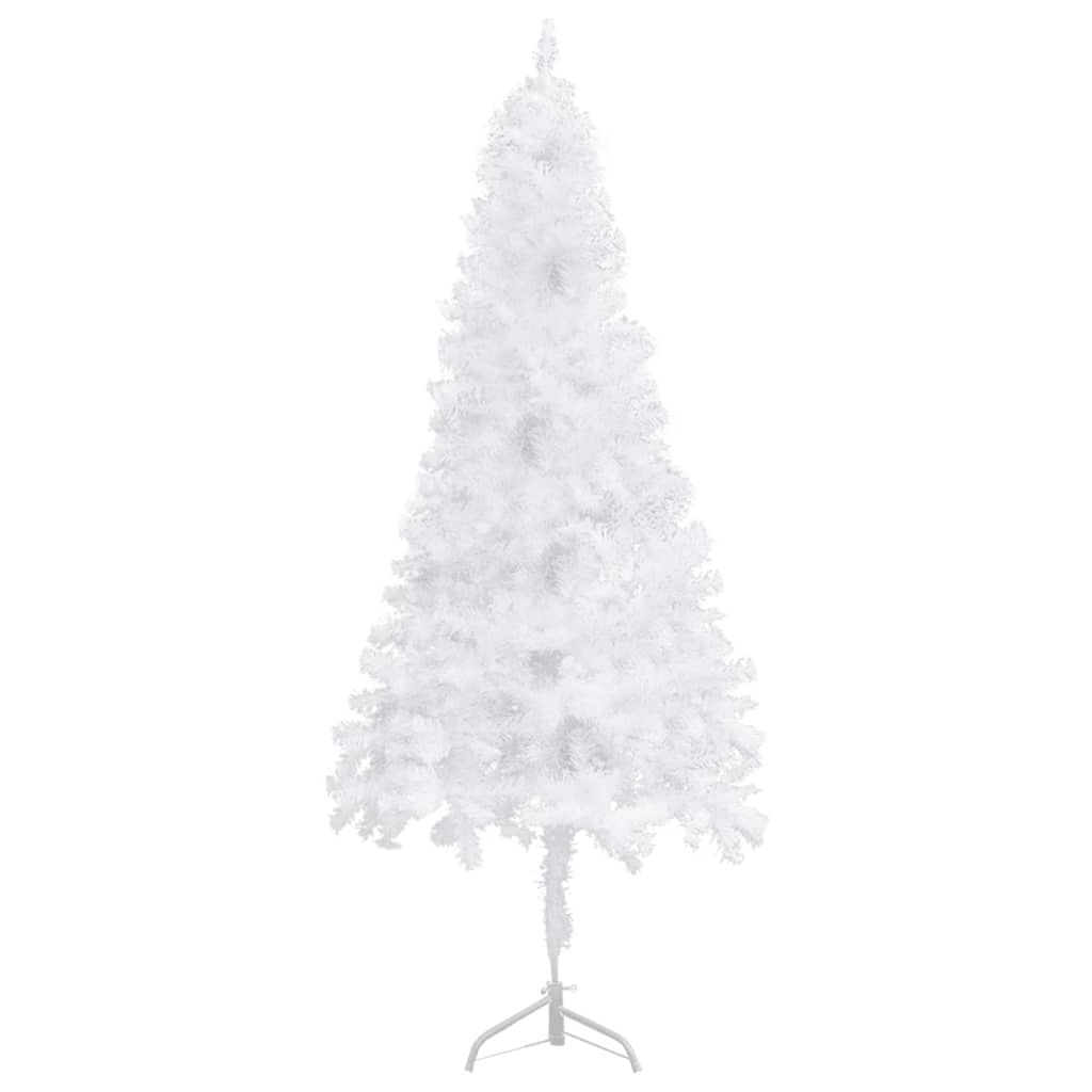 Kunstkerstboom hoek 240 cm PVC wit - AllerleiShop