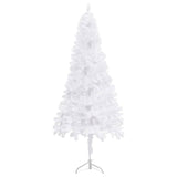 Kunstkerstboom hoek 240 cm PVC wit - AllerleiShop