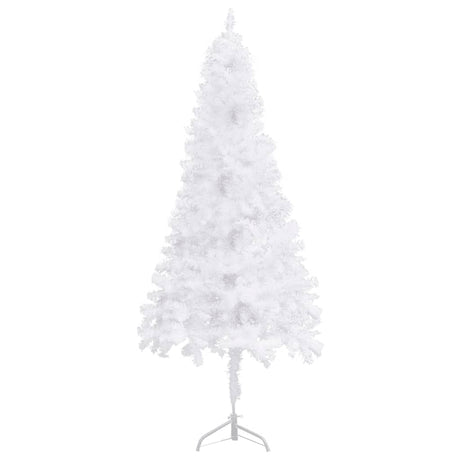 Kunstkerstboom hoek 240 cm PVC wit - AllerleiShop