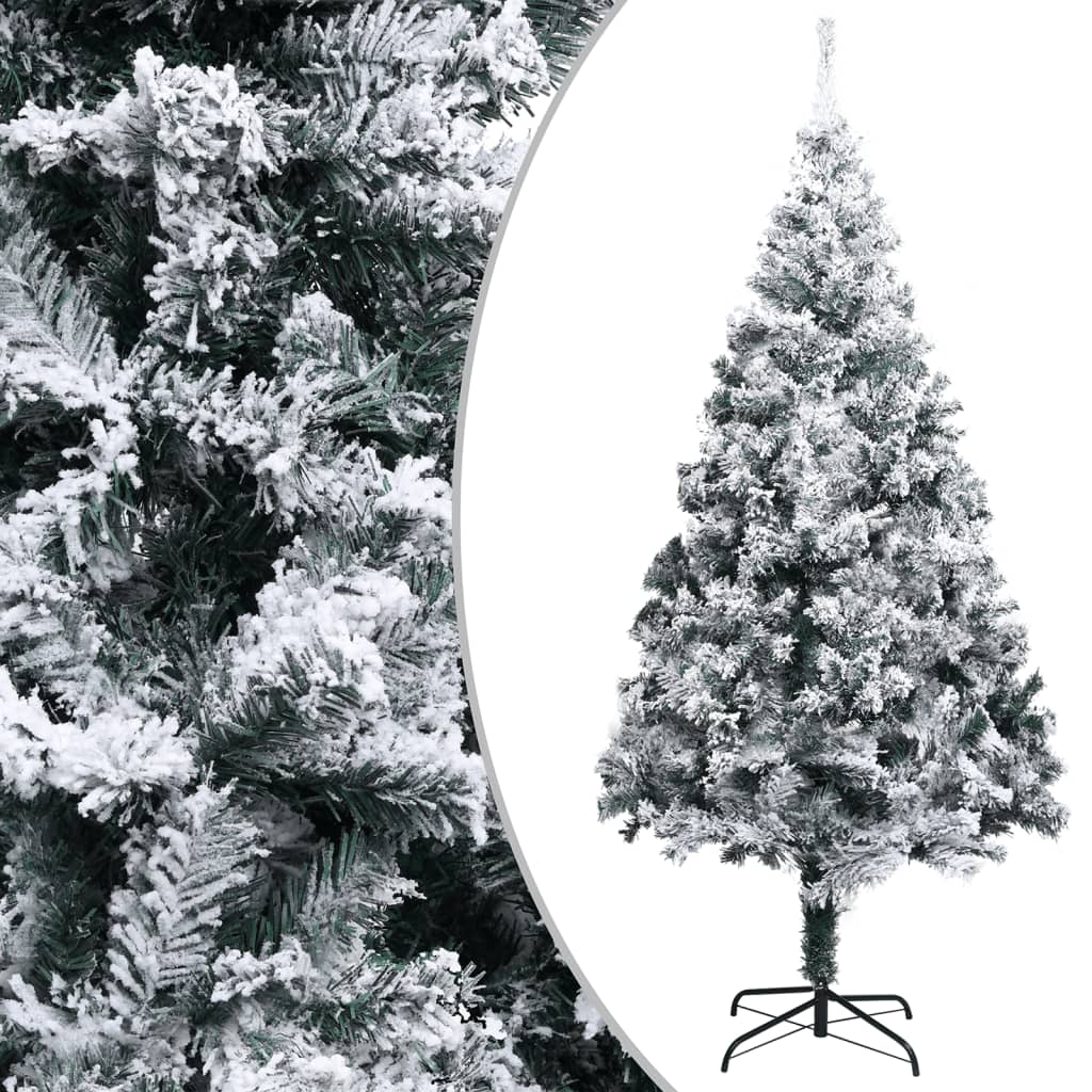 Kunstkerstboom met sneeuw PVC 400 cm groen - AllerleiShop