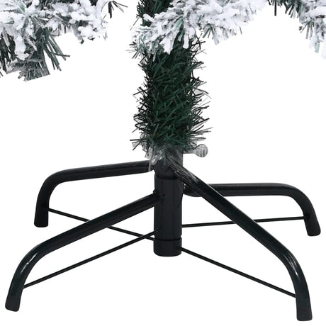 Kunstkerstboom met sneeuw PVC 400 cm groen - AllerleiShop