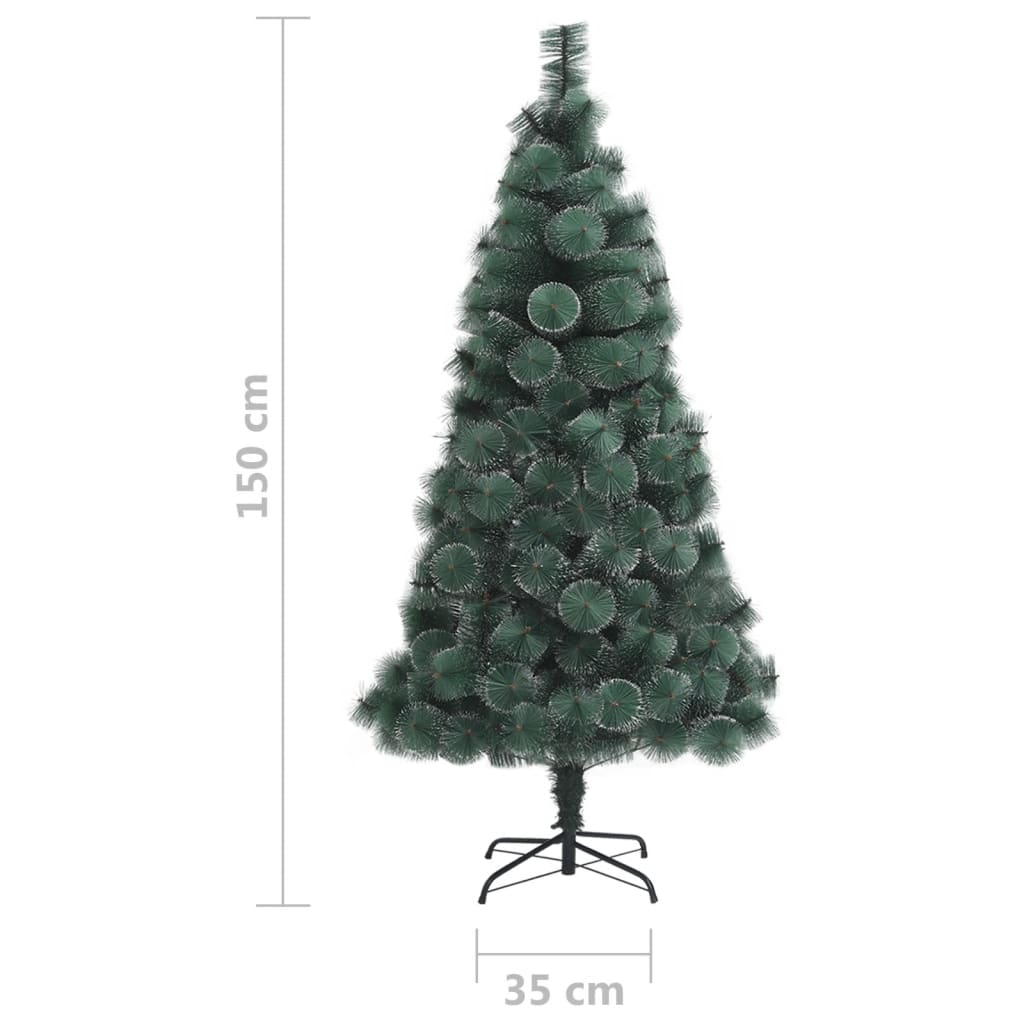 Kunstkerstboom met standaard 150 cm PET groen - AllerleiShop