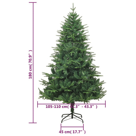 Kunstkerstboom 180 cm PVC en PE groen - AllerleiShop