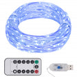 Lichtslinger met 150 LED's 15 m blauw - AllerleiShop