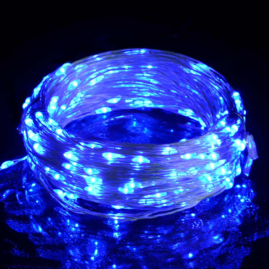 Lichtslinger met 150 LED's 15 m blauw - AllerleiShop