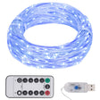 Lichtslinger met 300 LED's 30 m blauw - AllerleiShop