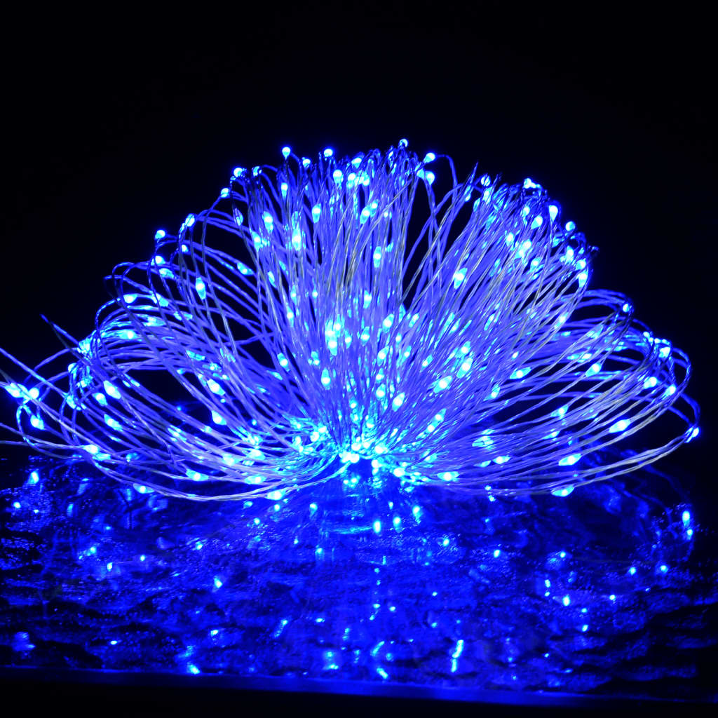 Lichtslinger met 300 LED's 30 m blauw - AllerleiShop