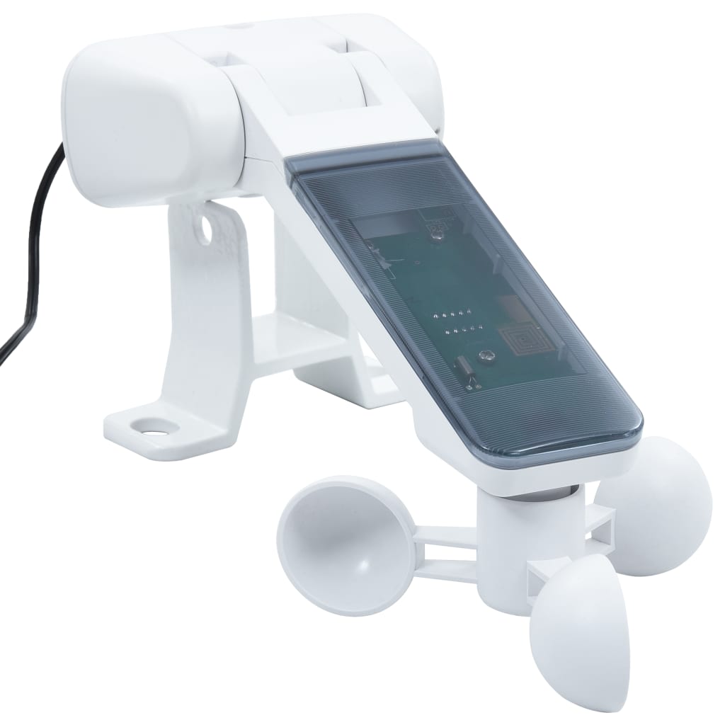 Luifel automatisch met gordijn LED windsensor 3x2,5 m geel wit