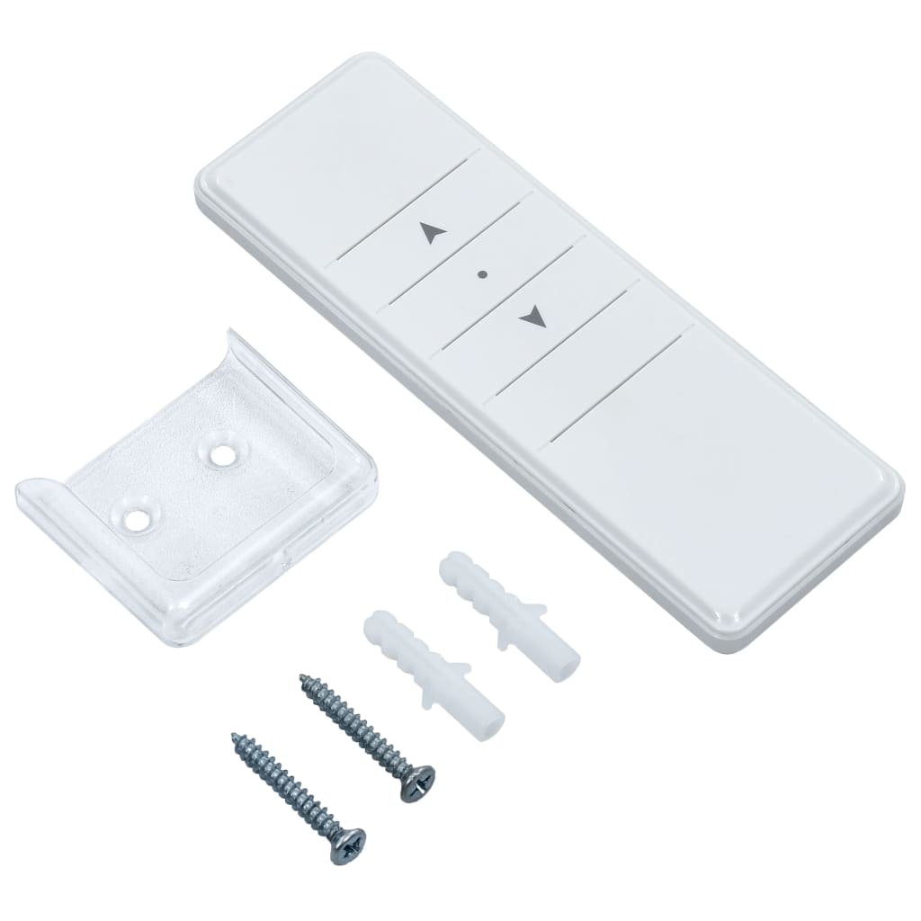 Luifel automatisch met gordijn LED windsensor 3x2,5 m geel wit