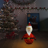 Kerstman decoratief LED 60 cm luxe stof - AllerleiShop