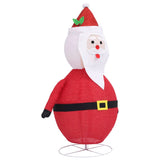 Kerstman decoratief LED 60 cm luxe stof - AllerleiShop