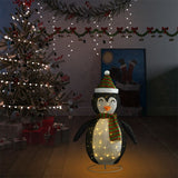 Kerstpinguïn decoratief LED 90 cm luxe stof - AllerleiShop