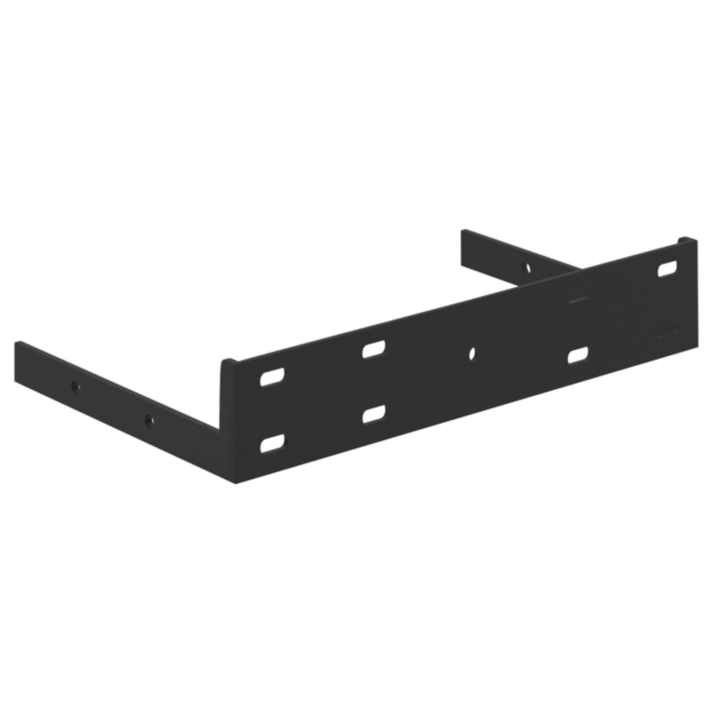 Hoekwandschap 35x35x3,8 cm MDF betongrijs - AllerleiShop