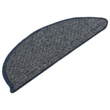 Trapmatten 15 st 56x17x3 cm donkerblauw