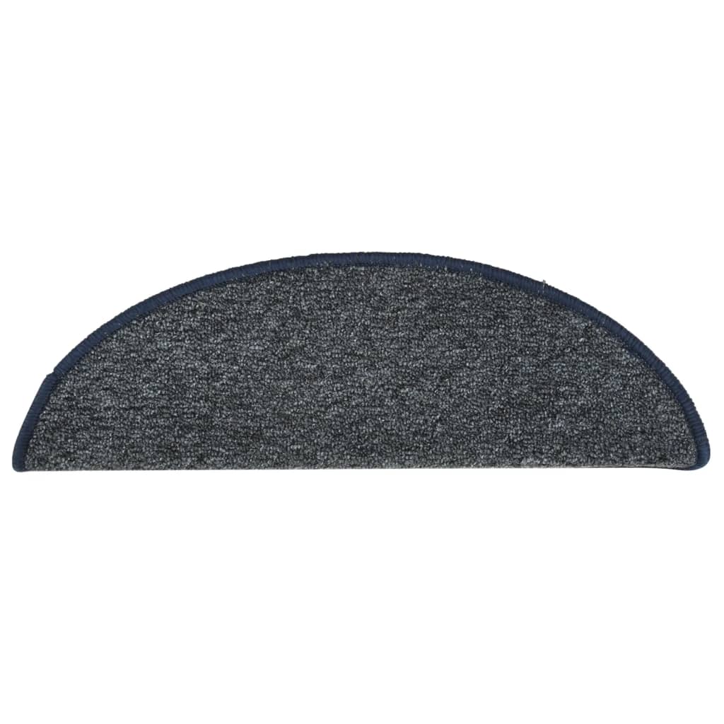 Trapmatten 15 st 56x17x3 cm donkerblauw