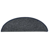 Trapmatten 15 st 56x17x3 cm donkerblauw