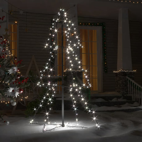 Kegelkerstboom 160 LED's binnen en buiten 78x120 cm - AllerleiShop