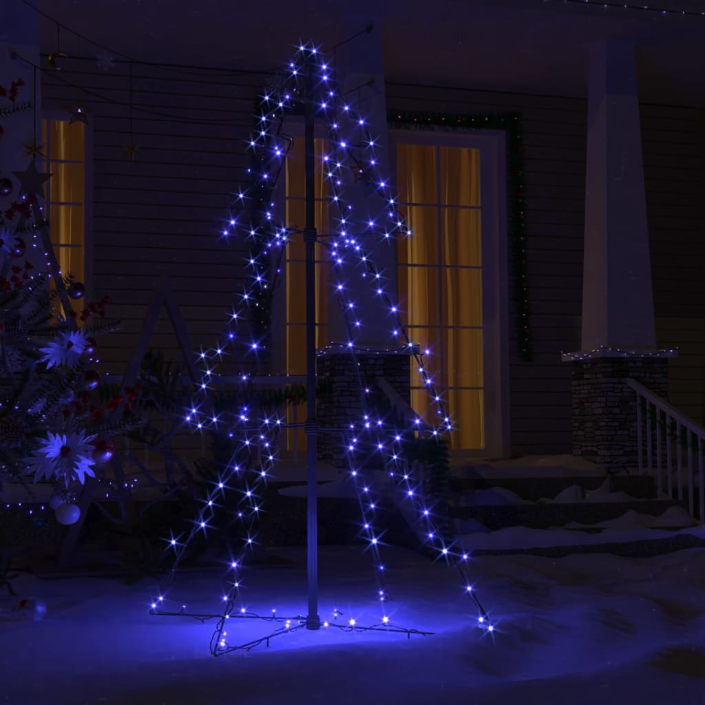 Kegelkerstboom 160 LED's binnen en buiten 78x120 cm - AllerleiShop