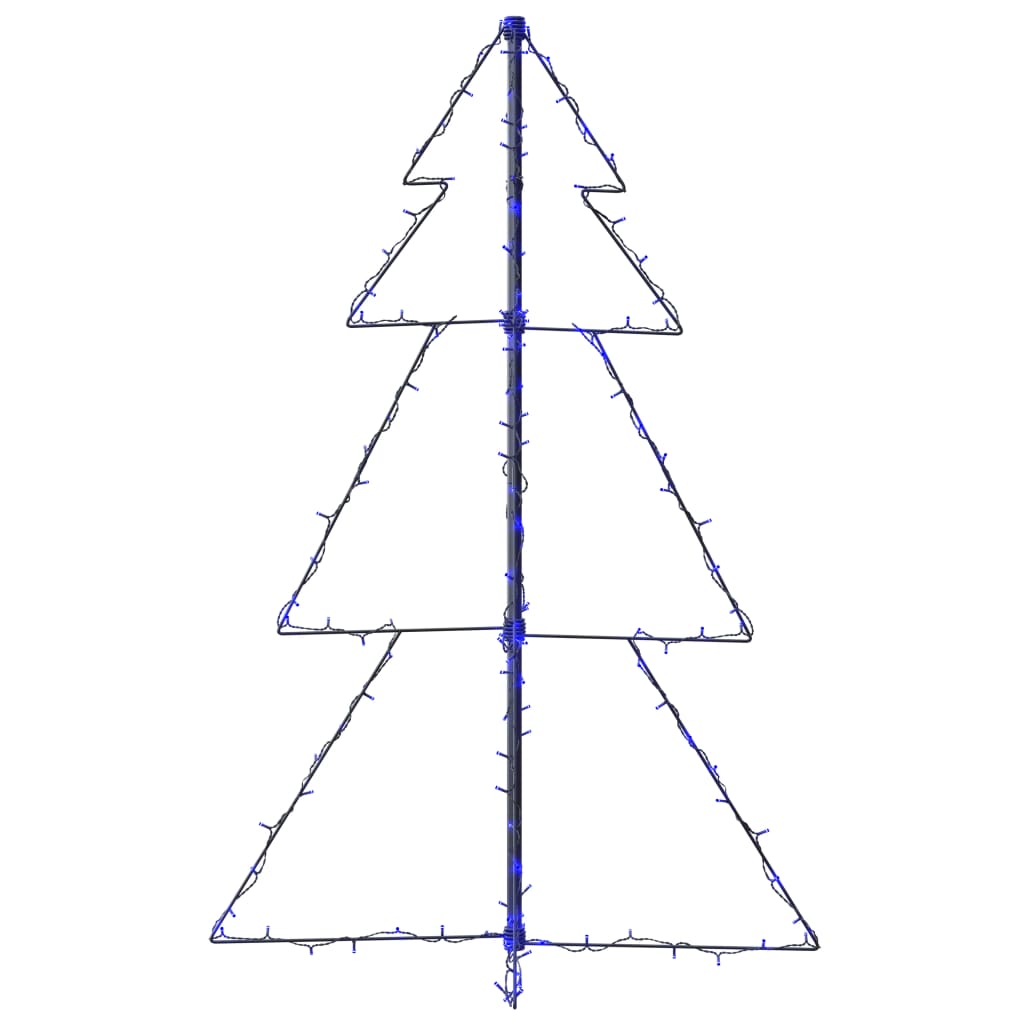 Kegelkerstboom 160 LED's binnen en buiten 78x120 cm - AllerleiShop