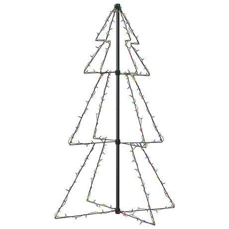 Kegelkerstboom 160 LED's binnen en buiten 78x120 cm - AllerleiShop