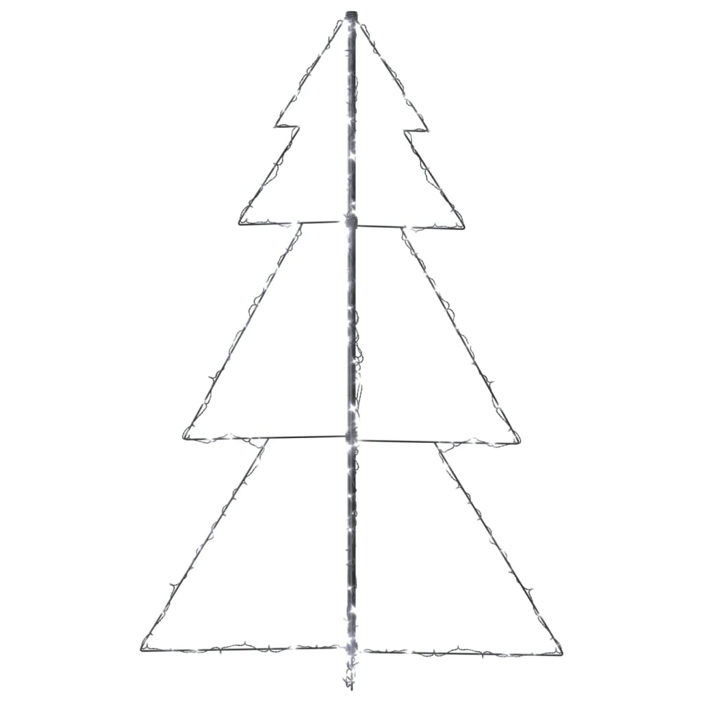 Kegelkerstboom 200 LED's binnen en buiten 98x150 cm - AllerleiShop