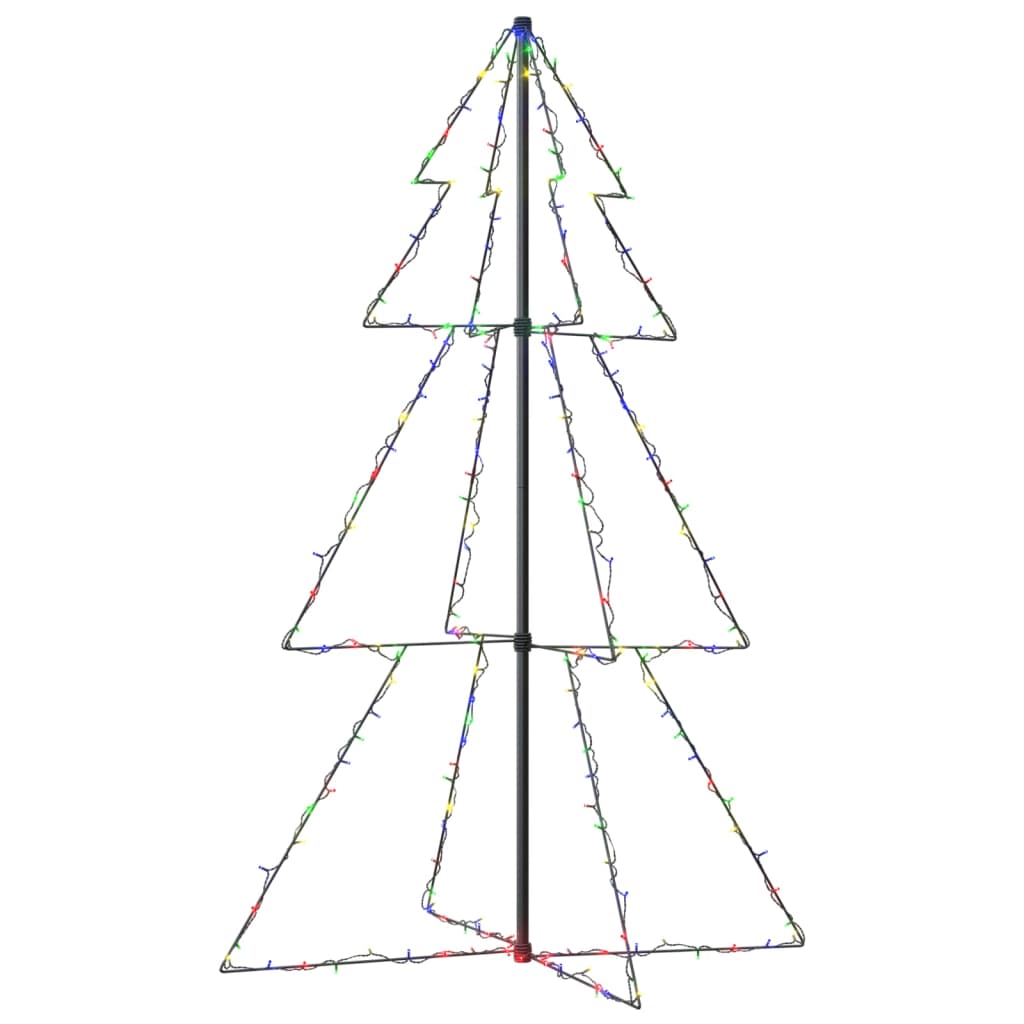 Kegelkerstboom 200 LED's binnen en buiten 98x150 cm - AllerleiShop