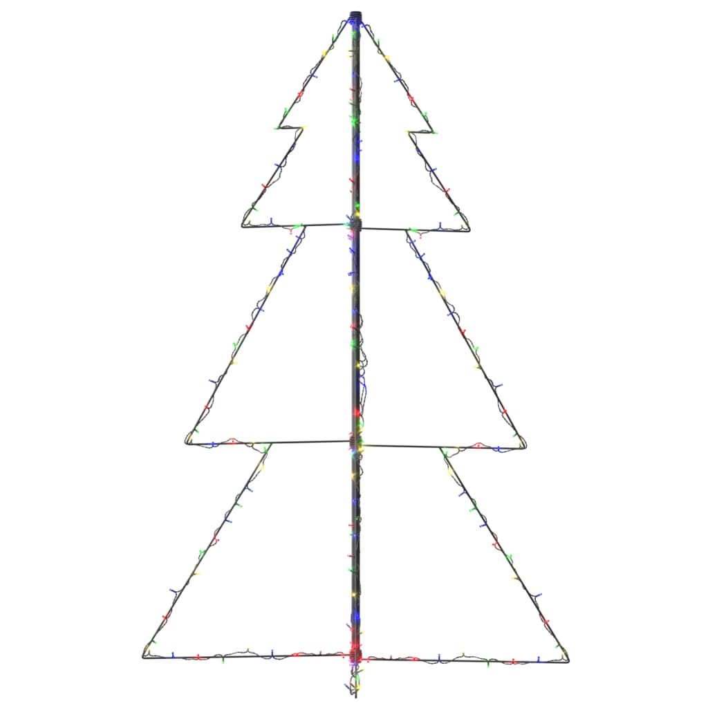 Kegelkerstboom 200 LED's binnen en buiten 98x150 cm - AllerleiShop