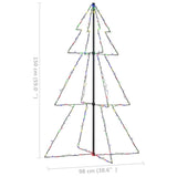 Kegelkerstboom 200 LED's binnen en buiten 98x150 cm - AllerleiShop