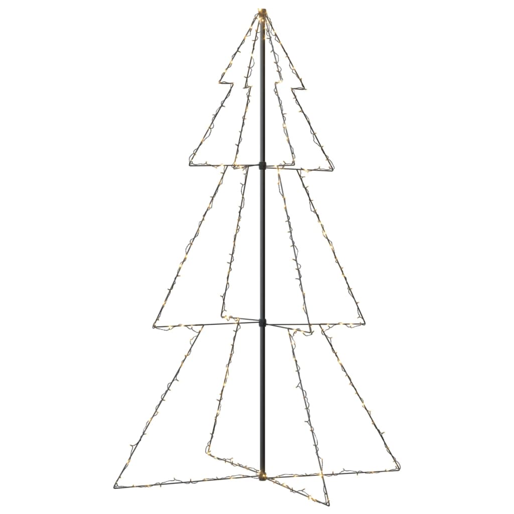 Kegelkerstboom 240 LED's binnen en buiten 118x150 cm - AllerleiShop