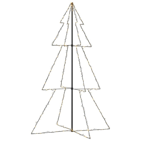 Kegelkerstboom 240 LED's binnen en buiten 118x150 cm - AllerleiShop