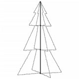 Kegelkerstboom 240 LED's binnen en buiten 118x150 cm - AllerleiShop