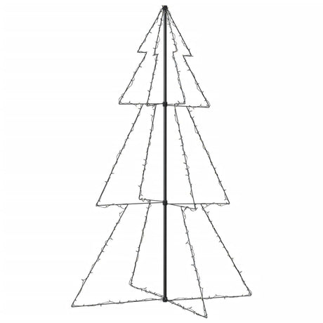 Kegelkerstboom 240 LED's binnen en buiten 118x150 cm - AllerleiShop