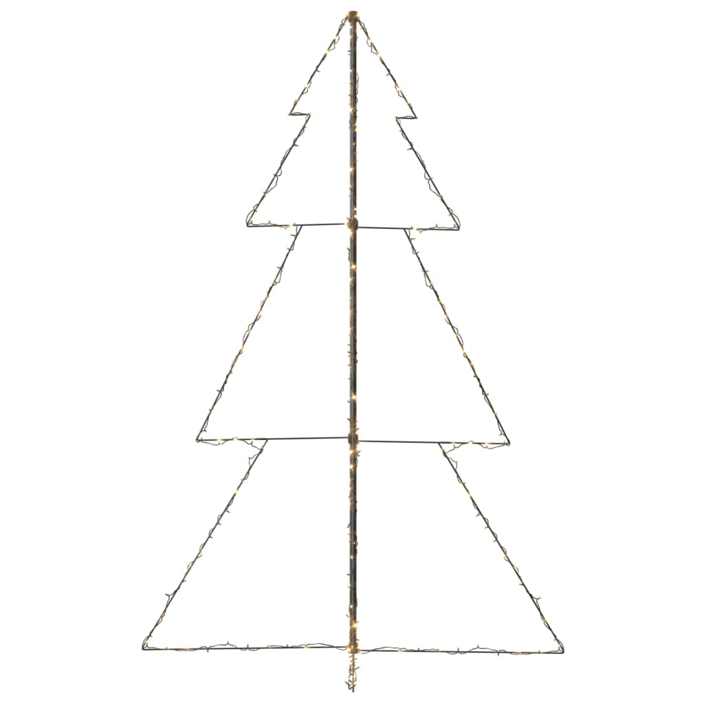 Kegelkerstboom 240 LED's binnen en buiten 118x150 cm - AllerleiShop