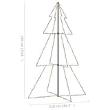 Kegelkerstboom 240 LED's binnen en buiten 118x150 cm - AllerleiShop