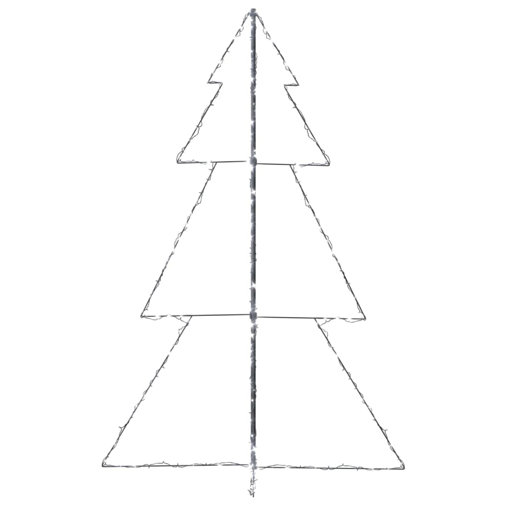 Kegelkerstboom 240 LED's binnen en buiten 118x150 cm - AllerleiShop