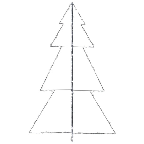 Kegelkerstboom 240 LED's binnen en buiten 118x150 cm - AllerleiShop