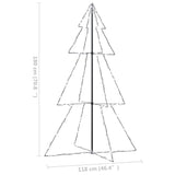 Kegelkerstboom 240 LED's binnen en buiten 118x150 cm - AllerleiShop