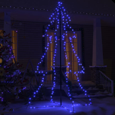 Kegelkerstboom 240 LED's binnen en buiten 118x150 cm - AllerleiShop