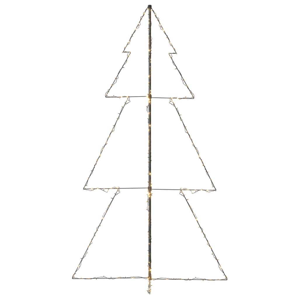 Kegelkerstboom 300 LED's binnen en buiten 120x220 cm - AllerleiShop