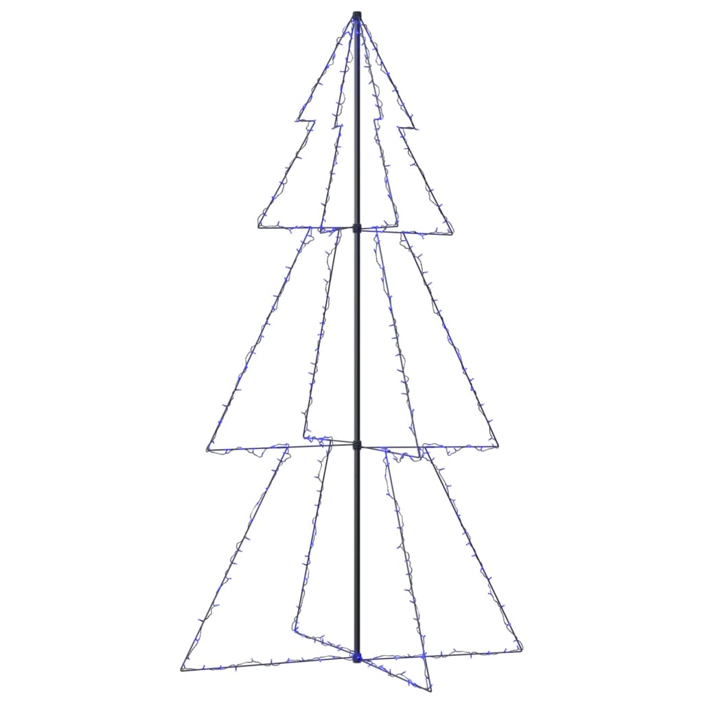 Kegelkerstboom 300 LED's binnen en buiten 120x220 cm - AllerleiShop