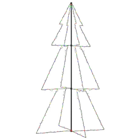 Kegelkerstboom 300 LED's binnen en buiten 120x220 cm - AllerleiShop