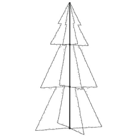 Kegelkerstboom 300 LED's binnen en buiten 120x220 cm - AllerleiShop