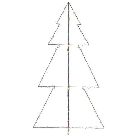 Kegelkerstboom 300 LED's binnen en buiten 120x220 cm - AllerleiShop