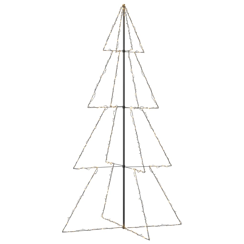 Kegelkerstboom 360 LED's binnen en buiten 143x250 cm - AllerleiShop