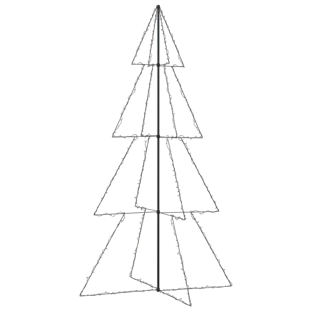 Kegelkerstboom 360 LED's binnen en buiten 143x250 cm - AllerleiShop