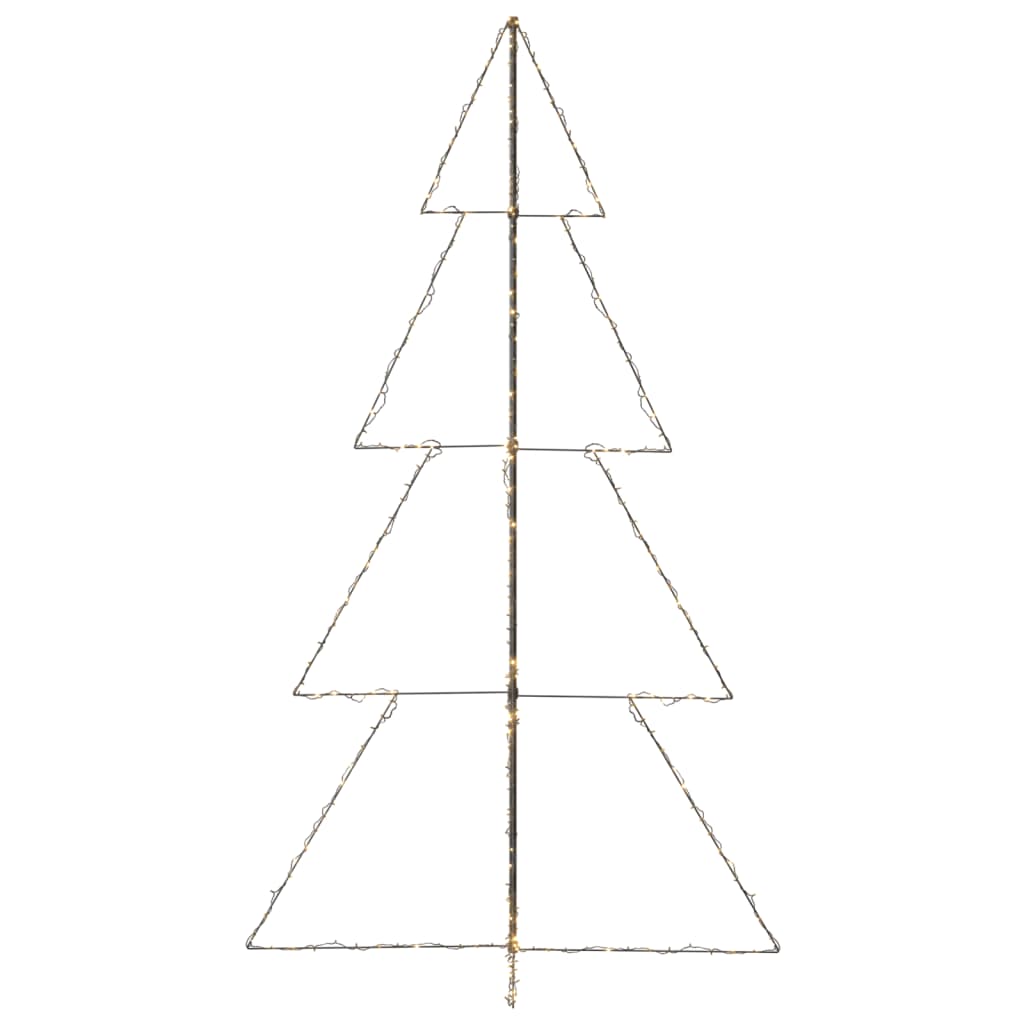 Kegelkerstboom 360 LED's binnen en buiten 143x250 cm - AllerleiShop