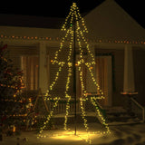 Kegelkerstboom 360 LED's binnen en buiten 143x250 cm - AllerleiShop