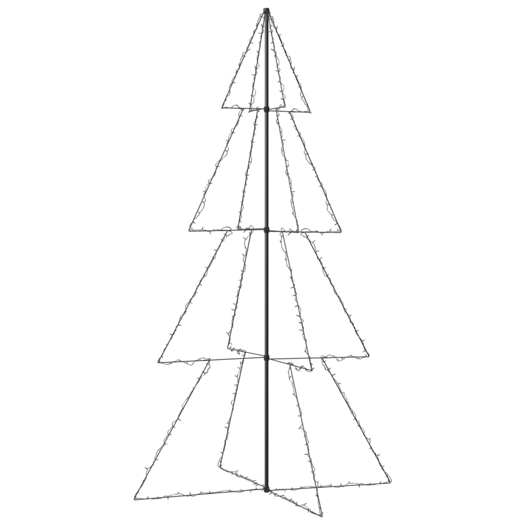 Kegelkerstboom 360 LED's binnen en buiten 143x250 cm - AllerleiShop